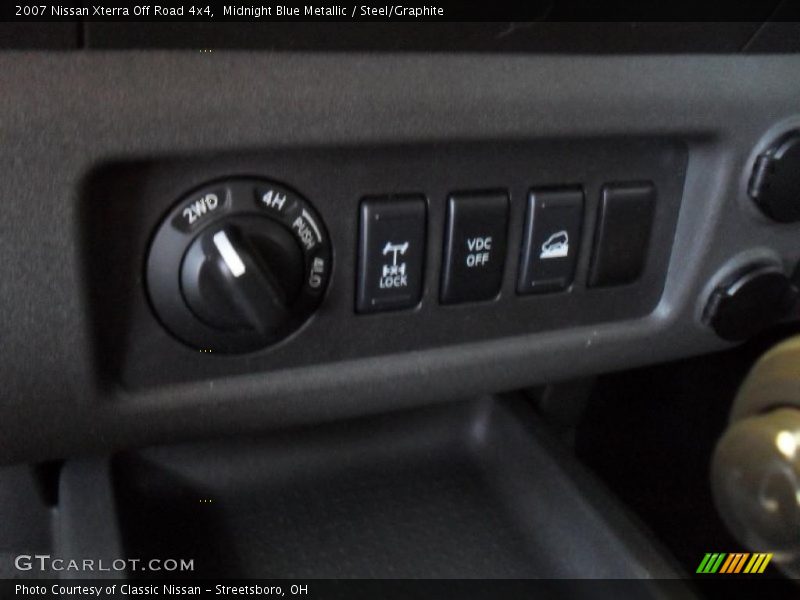 Midnight Blue Metallic / Steel/Graphite 2007 Nissan Xterra Off Road 4x4