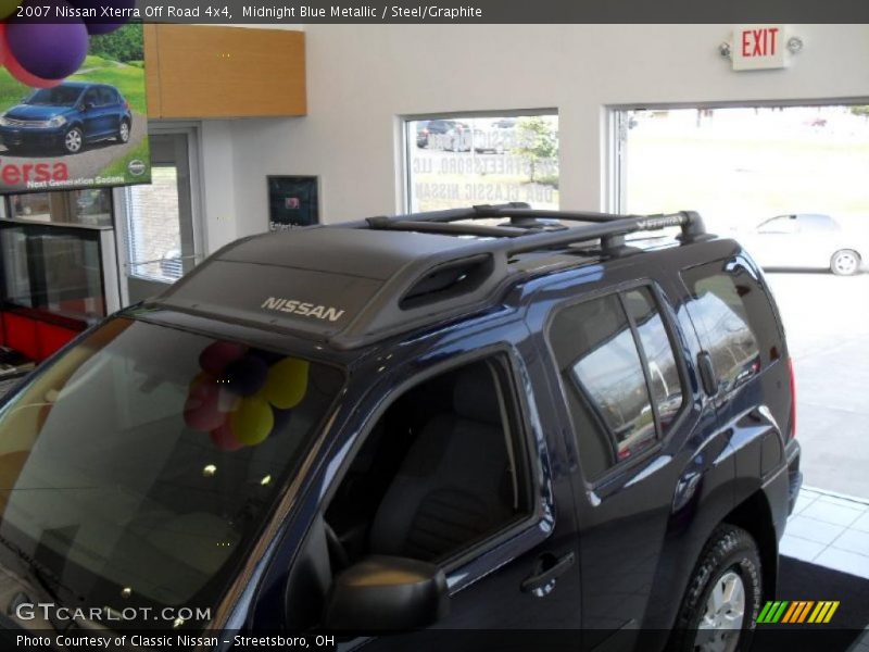 Midnight Blue Metallic / Steel/Graphite 2007 Nissan Xterra Off Road 4x4