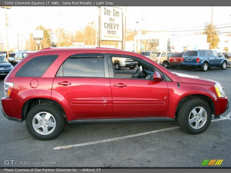 Salsa Red Metallic / Light Gray 2006 Chevrolet Equinox LT AWD