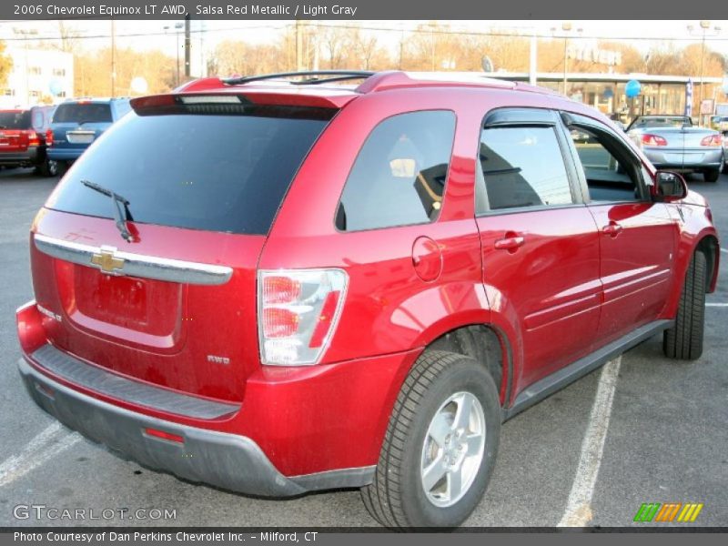 Salsa Red Metallic / Light Gray 2006 Chevrolet Equinox LT AWD