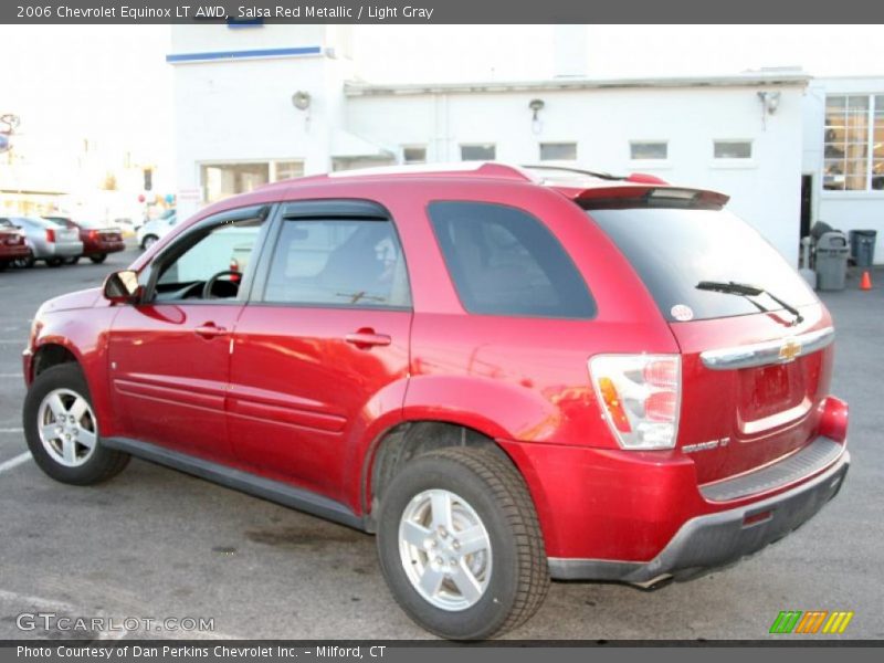 Salsa Red Metallic / Light Gray 2006 Chevrolet Equinox LT AWD