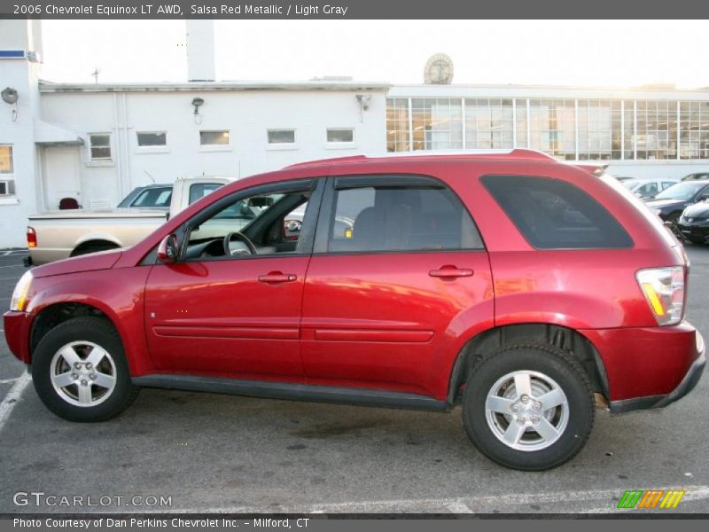 Salsa Red Metallic / Light Gray 2006 Chevrolet Equinox LT AWD