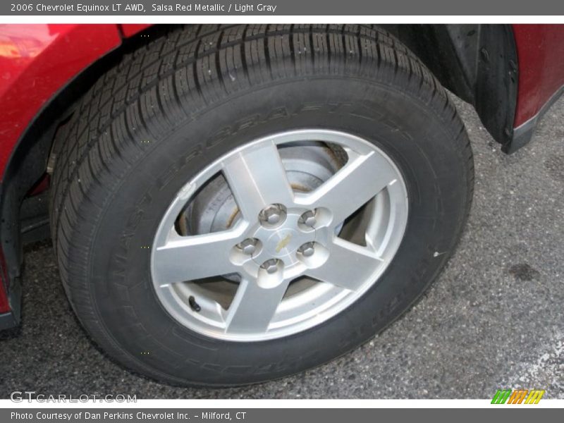 Salsa Red Metallic / Light Gray 2006 Chevrolet Equinox LT AWD