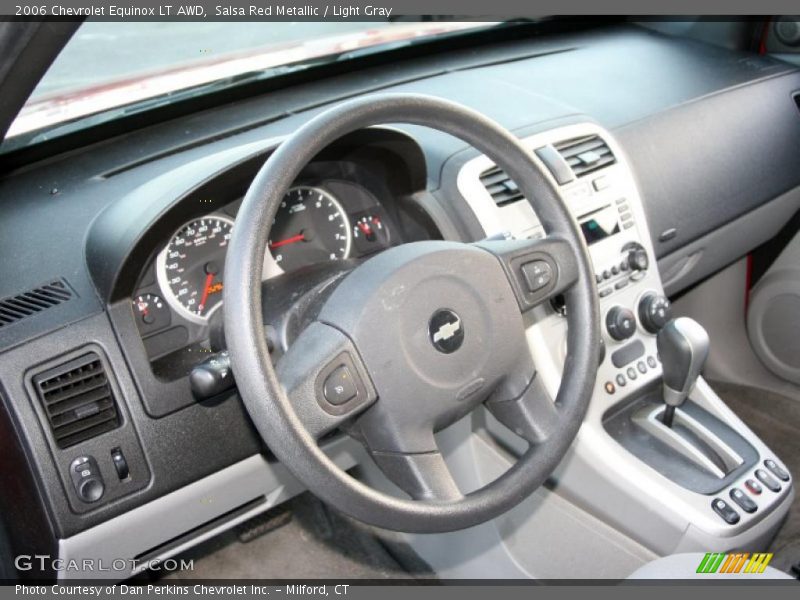 Salsa Red Metallic / Light Gray 2006 Chevrolet Equinox LT AWD