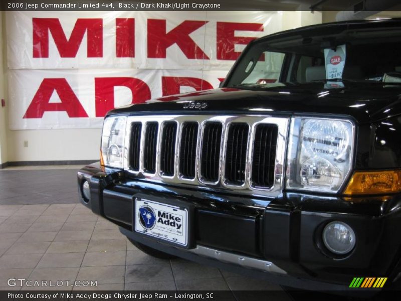 Black / Dark Khaki/Light Graystone 2006 Jeep Commander Limited 4x4