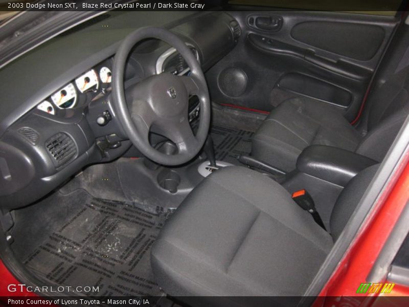 Blaze Red Crystal Pearl / Dark Slate Gray 2003 Dodge Neon SXT