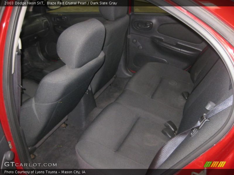 Blaze Red Crystal Pearl / Dark Slate Gray 2003 Dodge Neon SXT