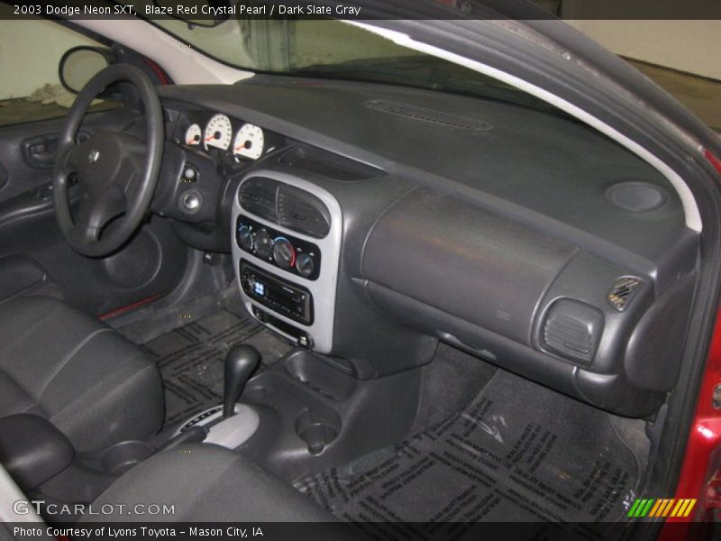 Blaze Red Crystal Pearl / Dark Slate Gray 2003 Dodge Neon SXT