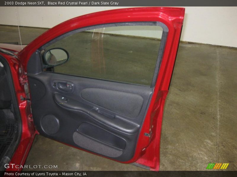 Blaze Red Crystal Pearl / Dark Slate Gray 2003 Dodge Neon SXT