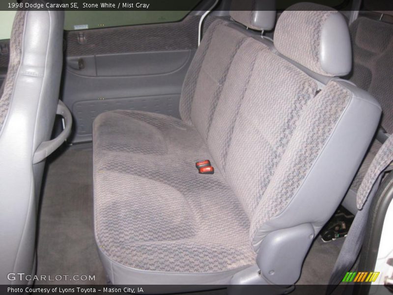 Stone White / Mist Gray 1998 Dodge Caravan SE