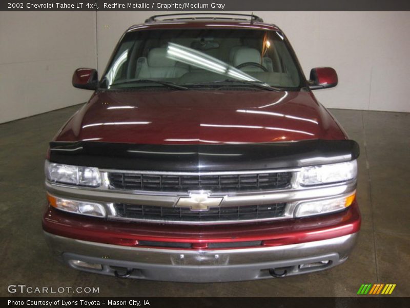 Redfire Metallic / Graphite/Medium Gray 2002 Chevrolet Tahoe LT 4x4