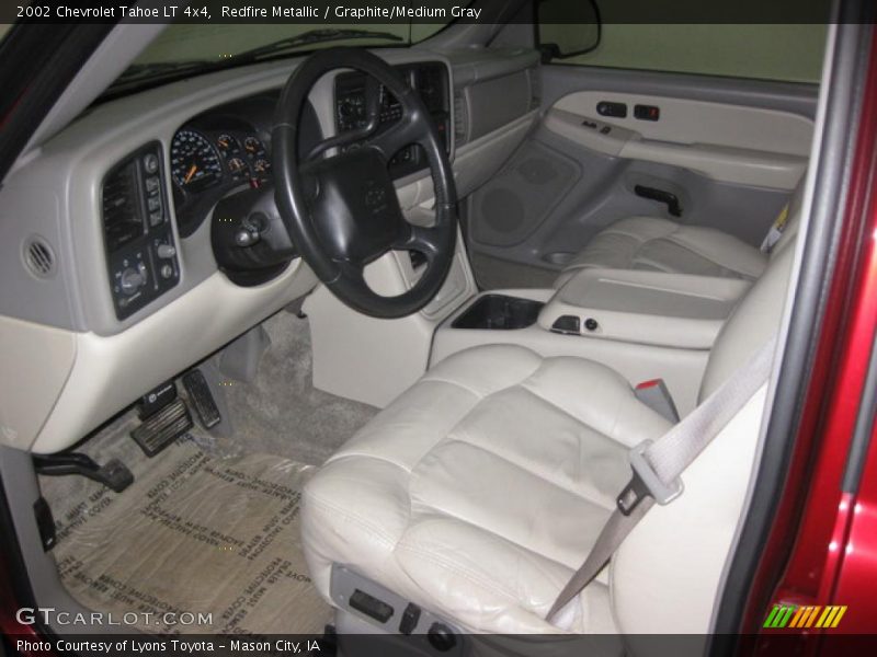 Redfire Metallic / Graphite/Medium Gray 2002 Chevrolet Tahoe LT 4x4