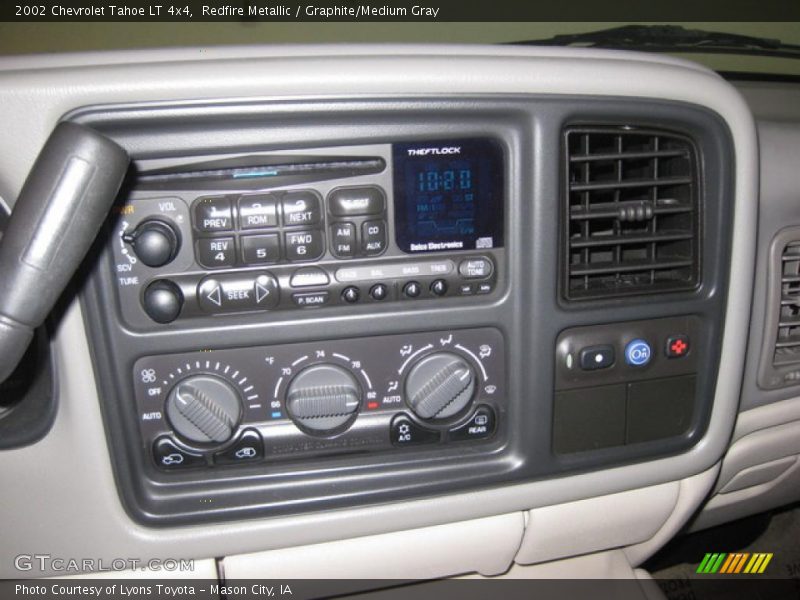 Redfire Metallic / Graphite/Medium Gray 2002 Chevrolet Tahoe LT 4x4