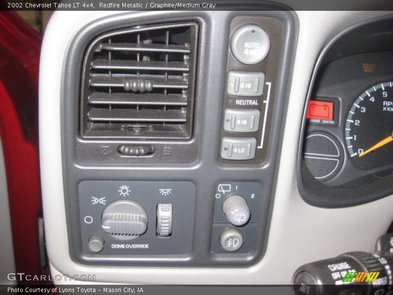 Redfire Metallic / Graphite/Medium Gray 2002 Chevrolet Tahoe LT 4x4