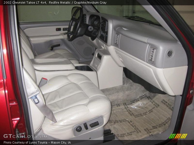 Redfire Metallic / Graphite/Medium Gray 2002 Chevrolet Tahoe LT 4x4