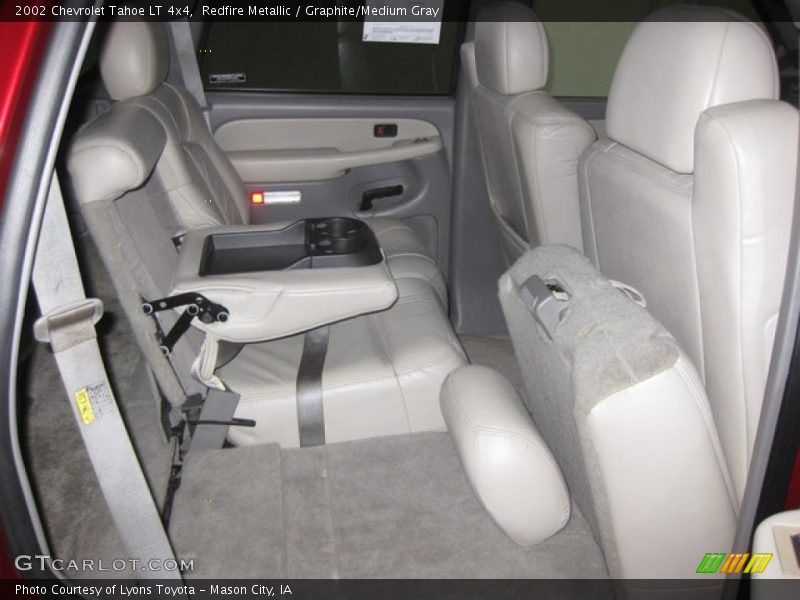 Redfire Metallic / Graphite/Medium Gray 2002 Chevrolet Tahoe LT 4x4