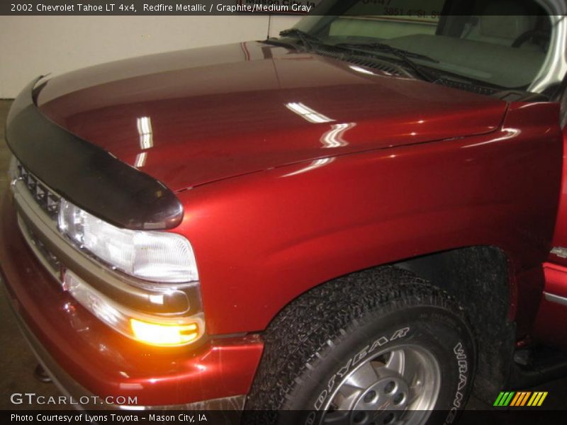 Redfire Metallic / Graphite/Medium Gray 2002 Chevrolet Tahoe LT 4x4