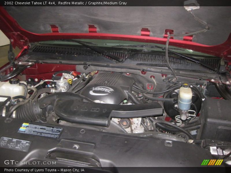 Redfire Metallic / Graphite/Medium Gray 2002 Chevrolet Tahoe LT 4x4