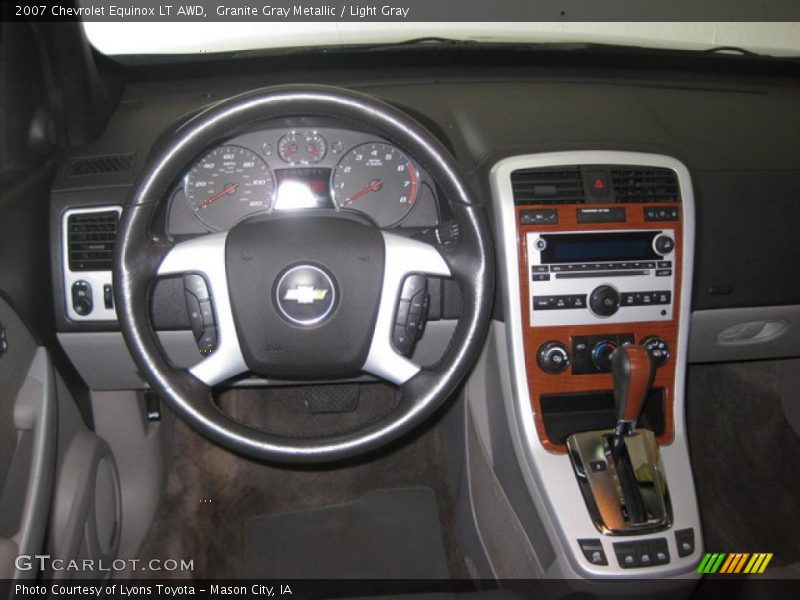 Granite Gray Metallic / Light Gray 2007 Chevrolet Equinox LT AWD