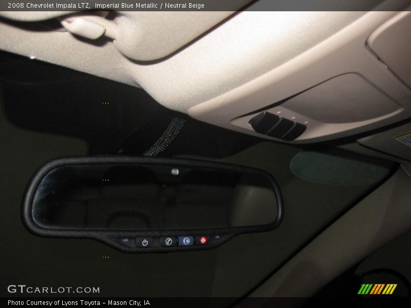 Imperial Blue Metallic / Neutral Beige 2008 Chevrolet Impala LTZ