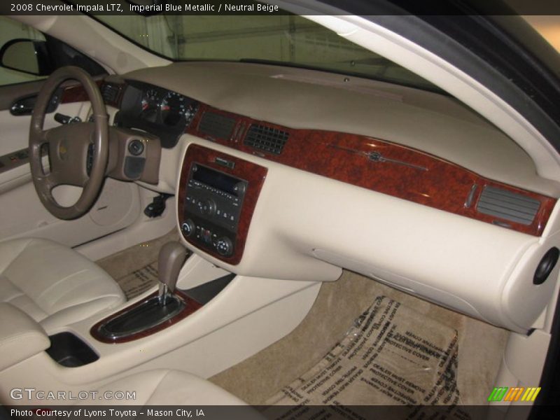 Imperial Blue Metallic / Neutral Beige 2008 Chevrolet Impala LTZ