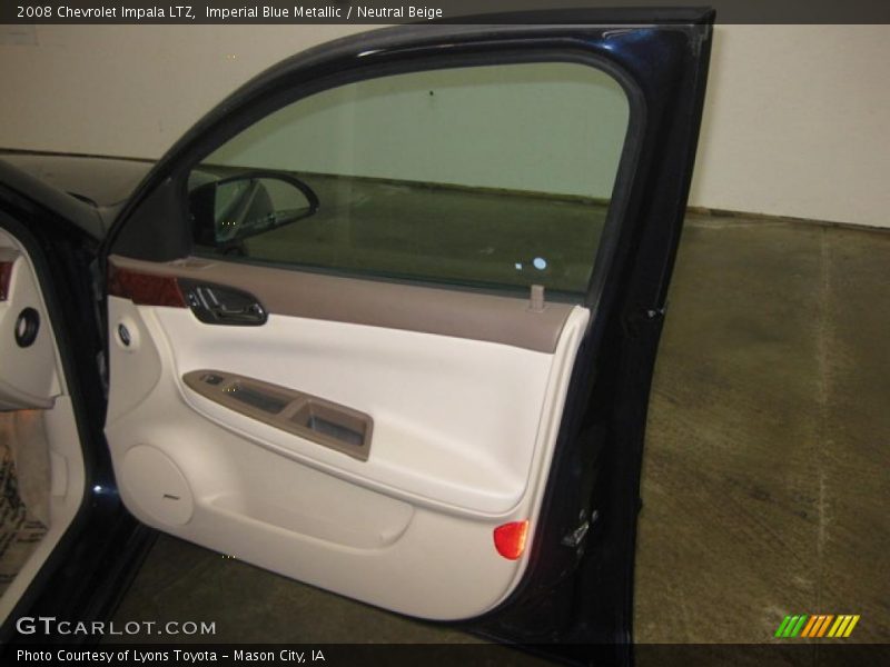 Imperial Blue Metallic / Neutral Beige 2008 Chevrolet Impala LTZ