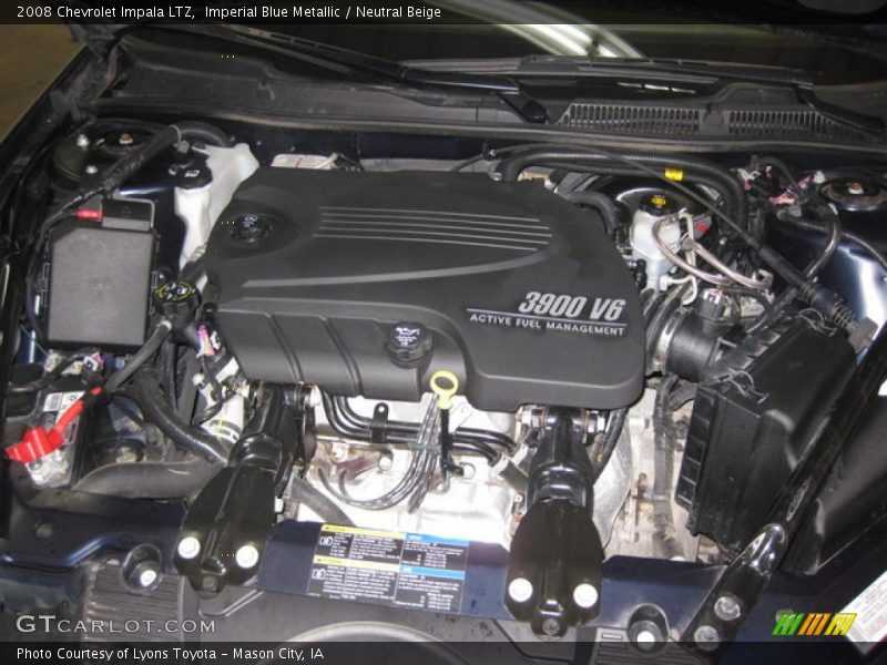 Imperial Blue Metallic / Neutral Beige 2008 Chevrolet Impala LTZ