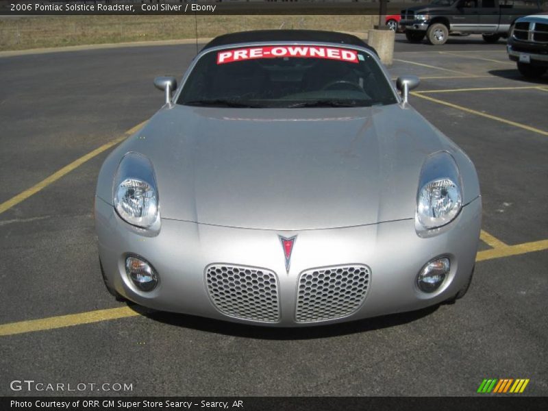 Cool Silver / Ebony 2006 Pontiac Solstice Roadster