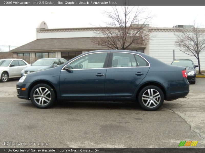 Blue Graphite Metallic / Anthracite Black 2006 Volkswagen Jetta 2.5 Sedan