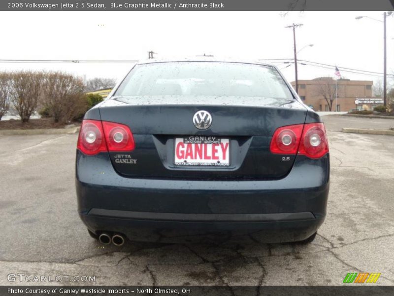 Blue Graphite Metallic / Anthracite Black 2006 Volkswagen Jetta 2.5 Sedan