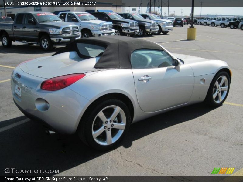 Cool Silver / Ebony 2006 Pontiac Solstice Roadster
