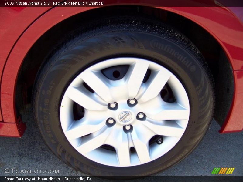 Red Brick Metallic / Charcoal 2009 Nissan Altima 2.5 S