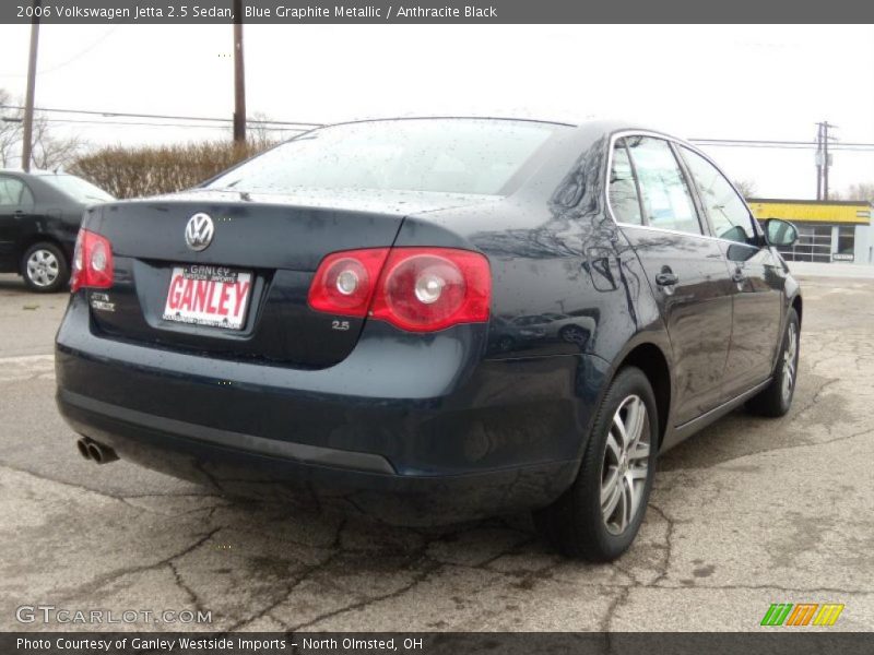 Blue Graphite Metallic / Anthracite Black 2006 Volkswagen Jetta 2.5 Sedan