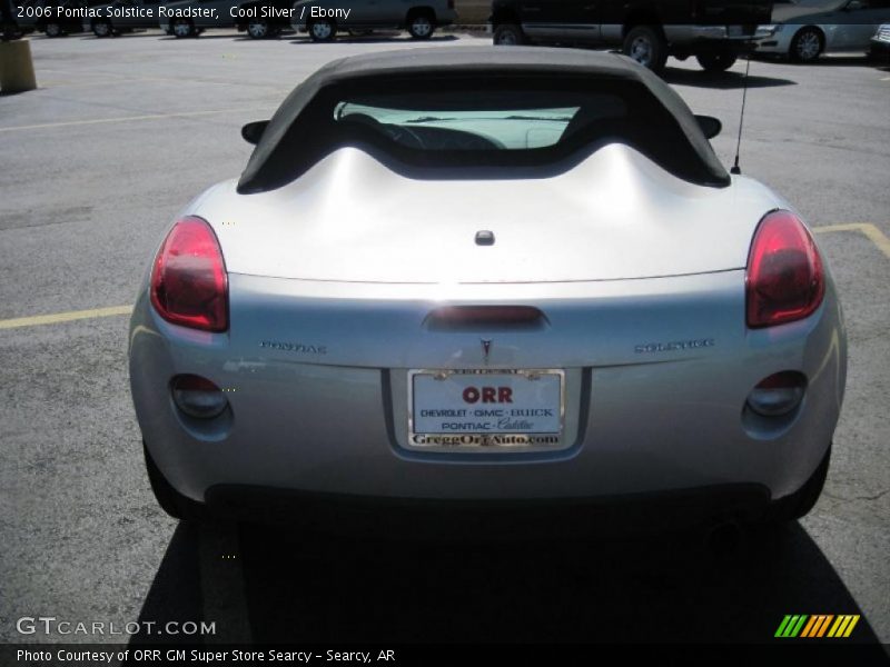 Cool Silver / Ebony 2006 Pontiac Solstice Roadster