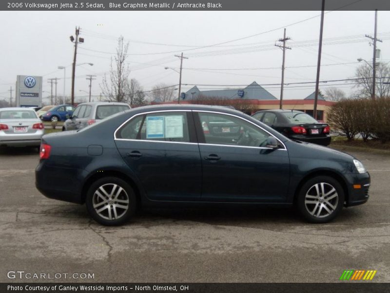 Blue Graphite Metallic / Anthracite Black 2006 Volkswagen Jetta 2.5 Sedan