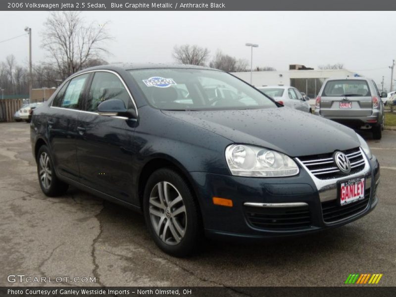 Blue Graphite Metallic / Anthracite Black 2006 Volkswagen Jetta 2.5 Sedan