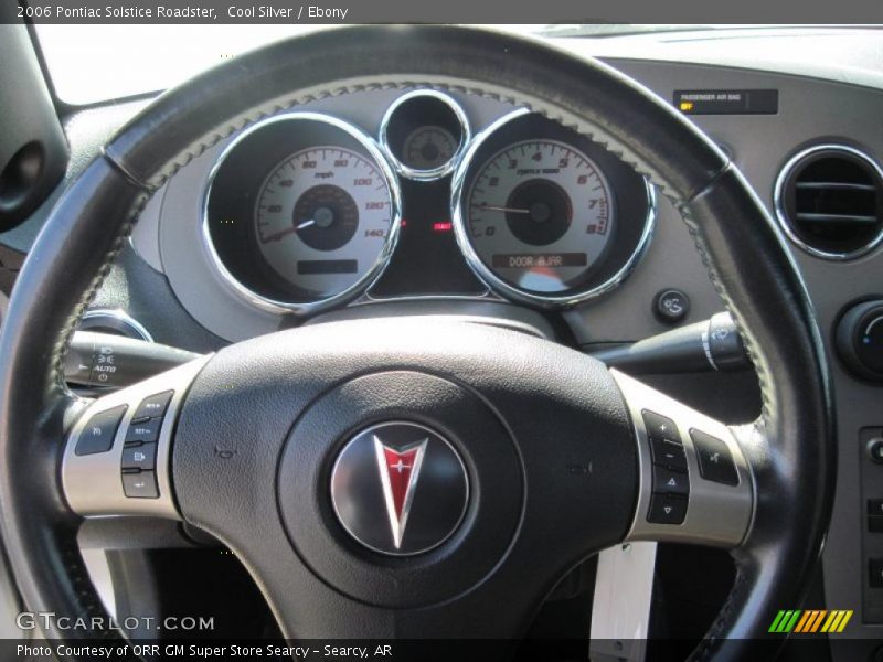 Cool Silver / Ebony 2006 Pontiac Solstice Roadster