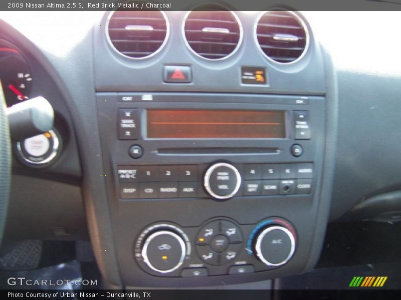Red Brick Metallic / Charcoal 2009 Nissan Altima 2.5 S