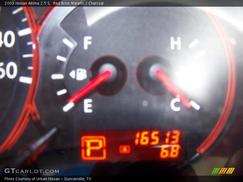 Red Brick Metallic / Charcoal 2009 Nissan Altima 2.5 S
