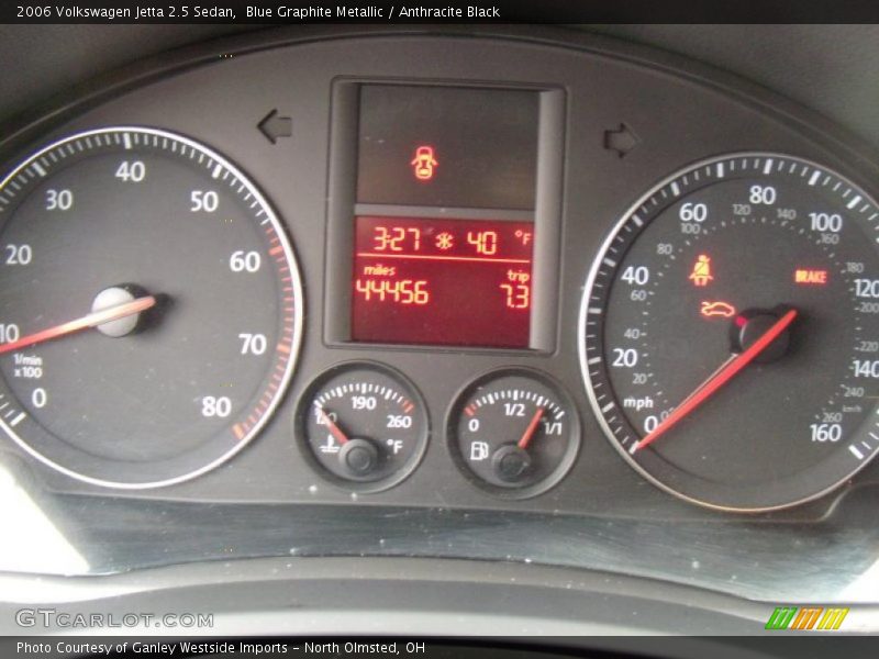 Blue Graphite Metallic / Anthracite Black 2006 Volkswagen Jetta 2.5 Sedan