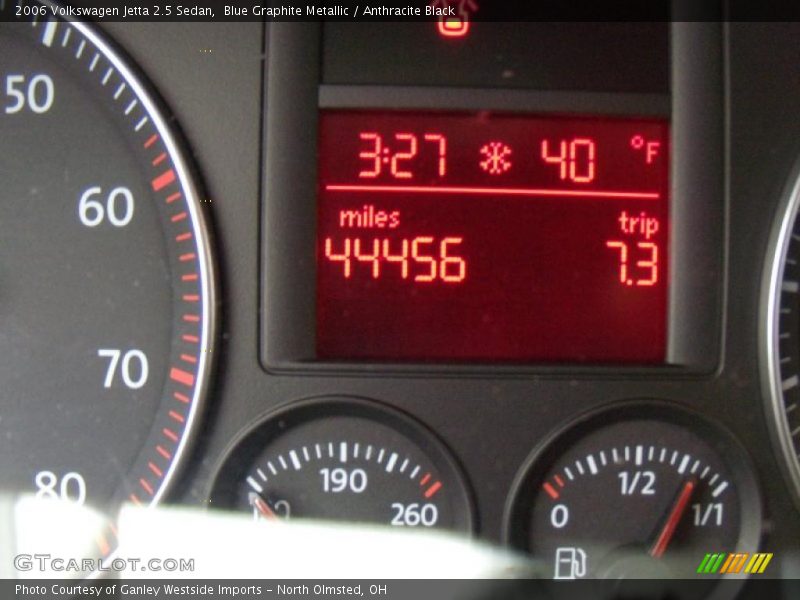 Blue Graphite Metallic / Anthracite Black 2006 Volkswagen Jetta 2.5 Sedan