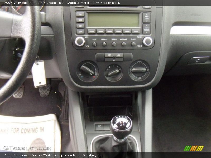 Blue Graphite Metallic / Anthracite Black 2006 Volkswagen Jetta 2.5 Sedan