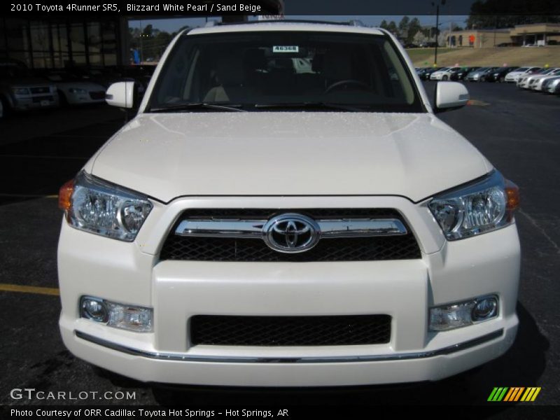 Blizzard White Pearl / Sand Beige 2010 Toyota 4Runner SR5
