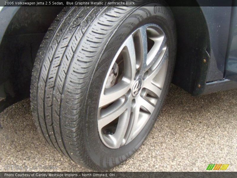 Blue Graphite Metallic / Anthracite Black 2006 Volkswagen Jetta 2.5 Sedan