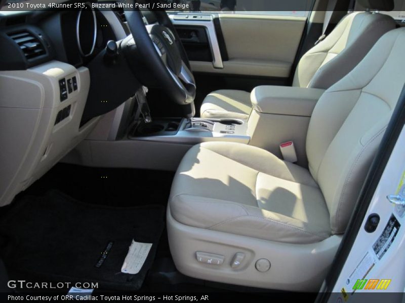 Blizzard White Pearl / Sand Beige 2010 Toyota 4Runner SR5
