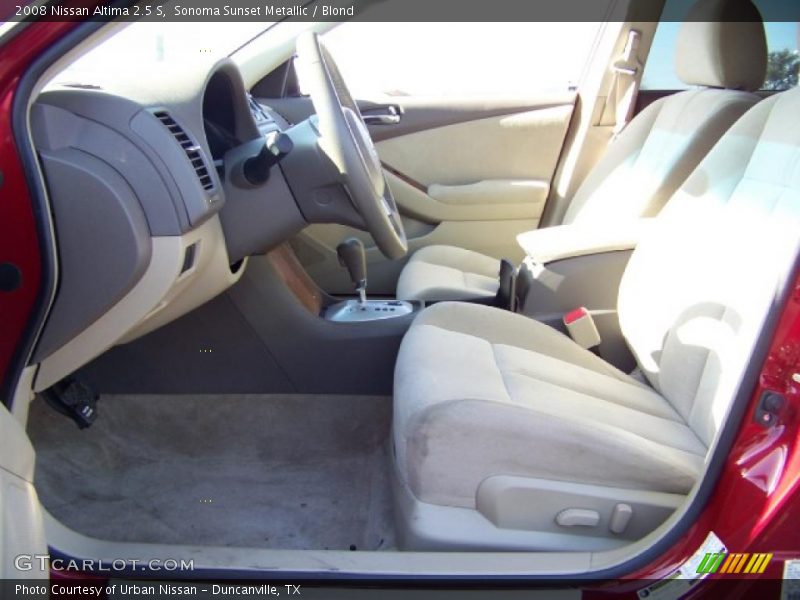 Sonoma Sunset Metallic / Blond 2008 Nissan Altima 2.5 S