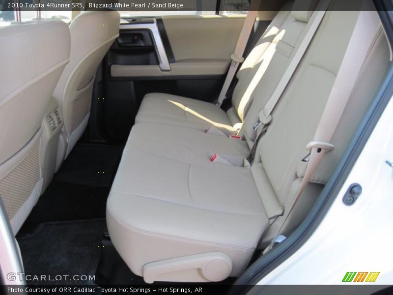 Blizzard White Pearl / Sand Beige 2010 Toyota 4Runner SR5