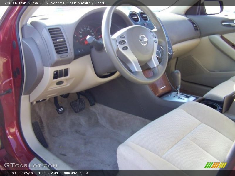 Sonoma Sunset Metallic / Blond 2008 Nissan Altima 2.5 S