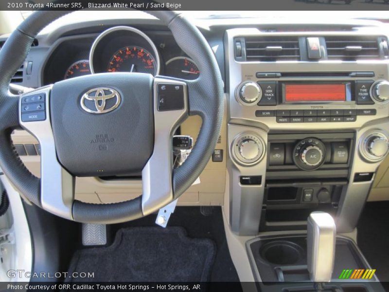 Blizzard White Pearl / Sand Beige 2010 Toyota 4Runner SR5