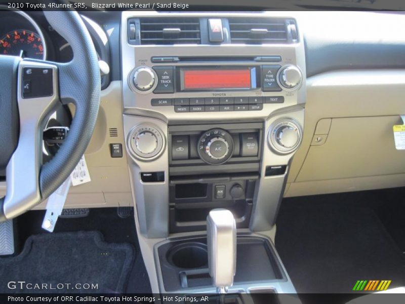 Blizzard White Pearl / Sand Beige 2010 Toyota 4Runner SR5